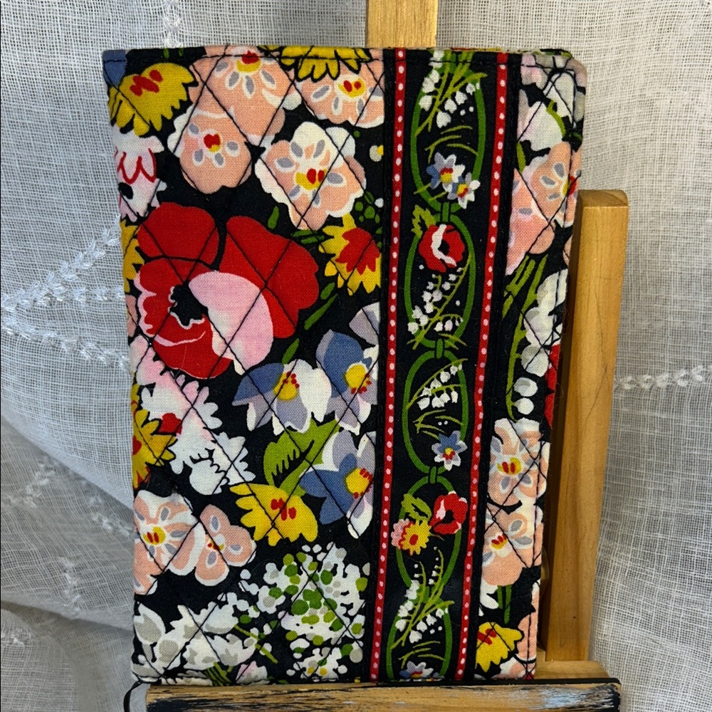 Vera Bradley book/bible cover with bookmark